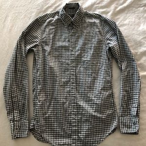 J. Crew Slim Secret Wash gingham shirt